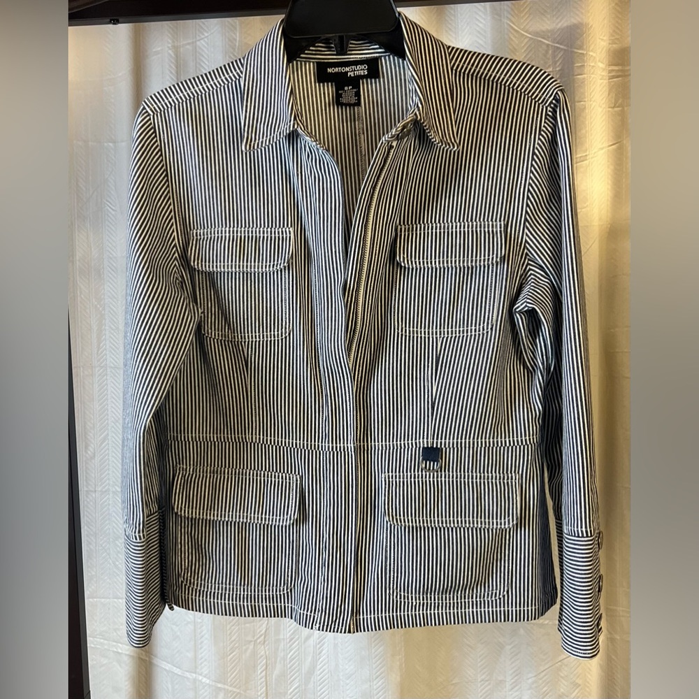 Norton Studio Petites size 8 petites zip jacket